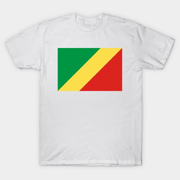 Flag of Republic of The Congo T-Shirt by COUNTRY FLAGS